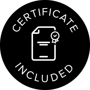 certificate included illustration