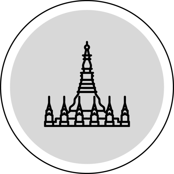 Myanmar icon illustration