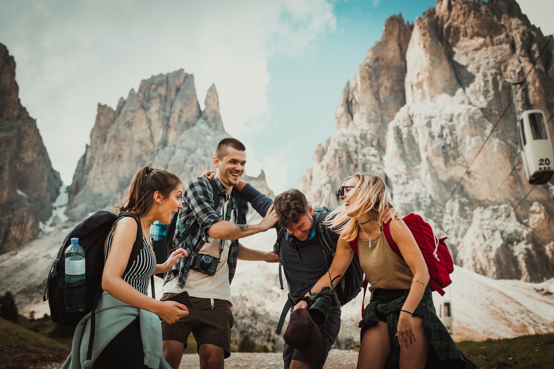 Friends Travelling