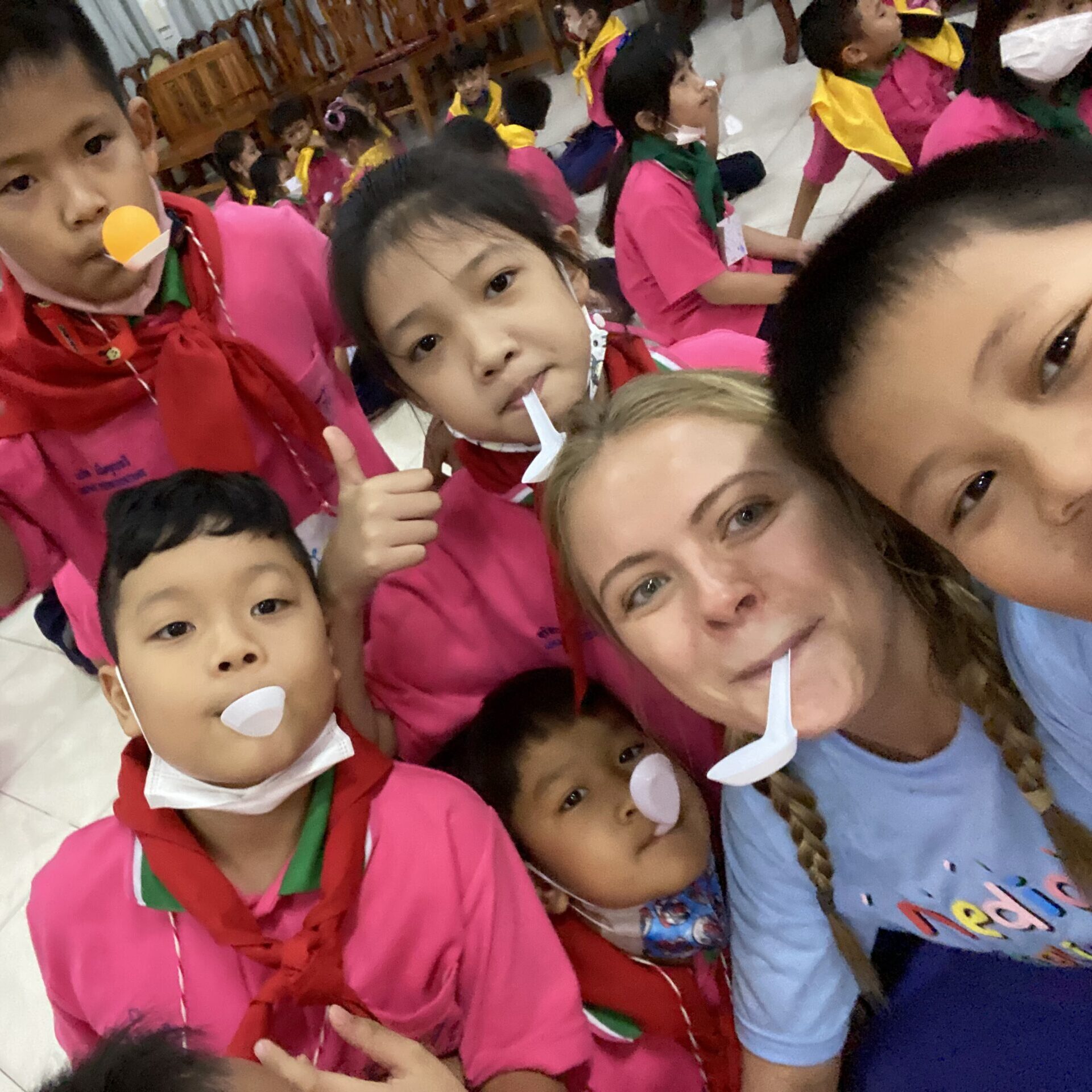 tefl intern abroad, students