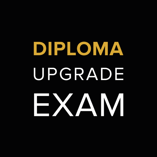 Diploma upgrade exam illustration