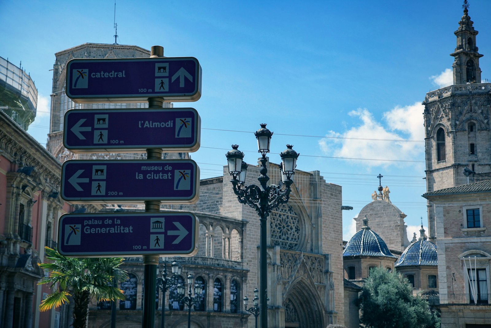 Street in the old town of Valencia, Spain, where gap year language assistants teach English