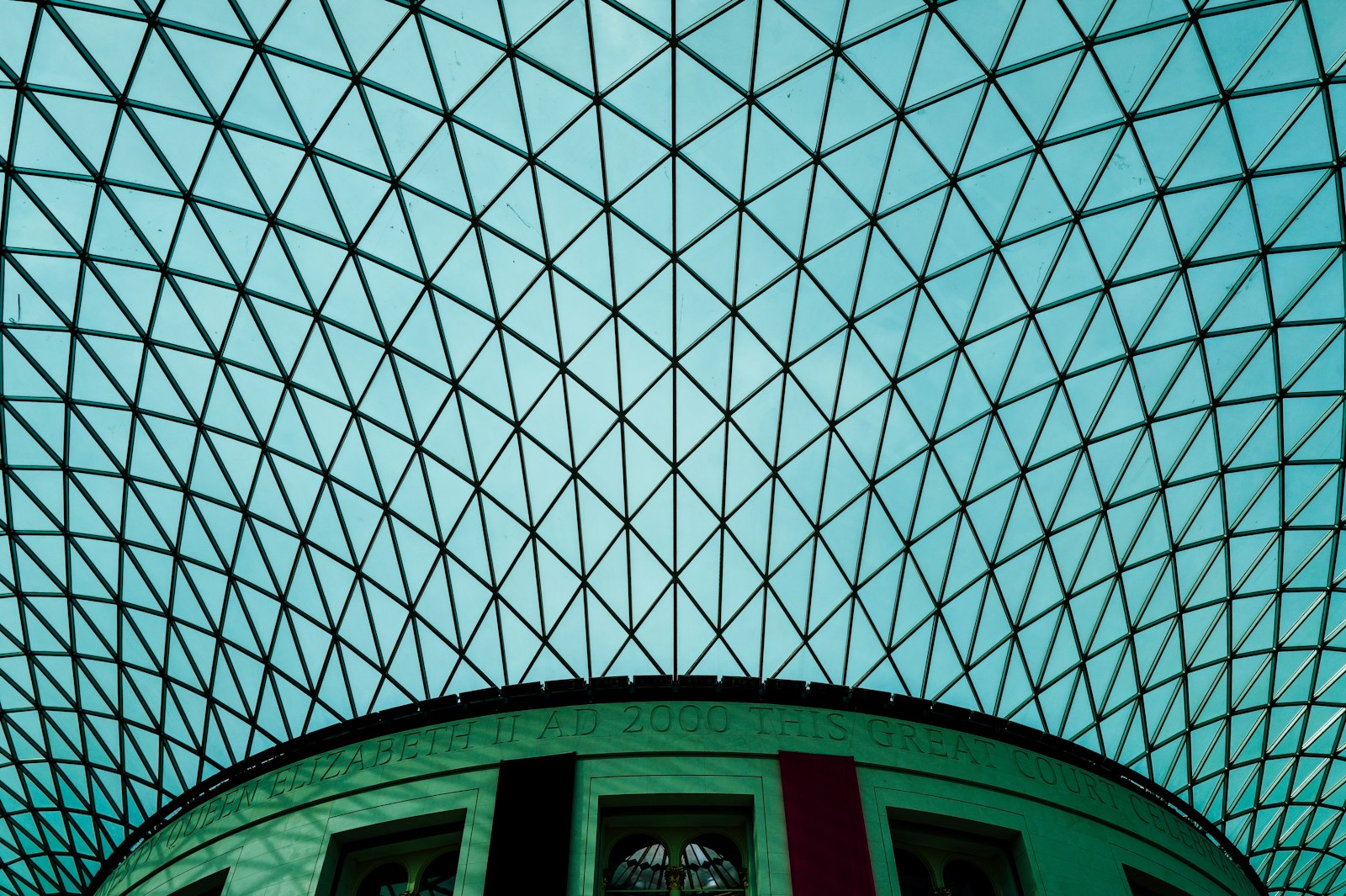 Glass roof of the British Museum Great Court in London, a museum visit is a classic supercurricular activity