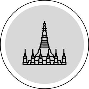 Myanmar icon illustration