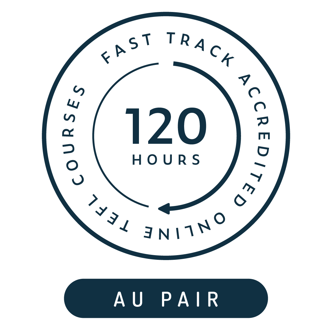 Teach English as an au pair, 120 hour course for au pair